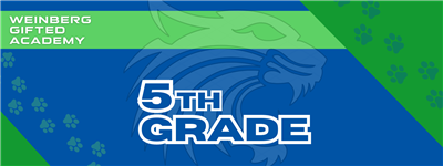 5th Grade banner